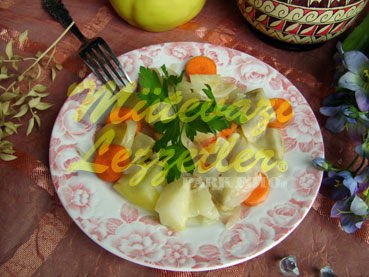 Celery Root With Quince