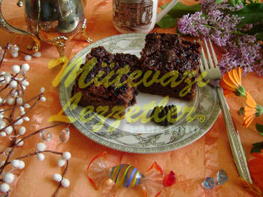 Sourcherry Cake with Chocolate