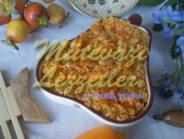 Bulgur Pilaf with Carrot