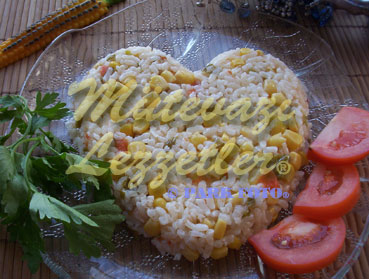 Reis mit Mais