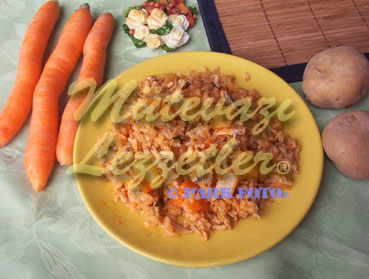 Colourful Pilaf with Anchovies