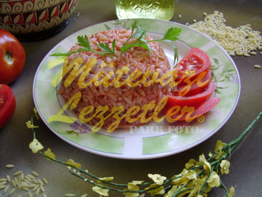 Pilaf with Tomato and Orzo
