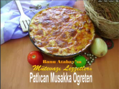 Patlıcan Musakka Ogreten (görsel)